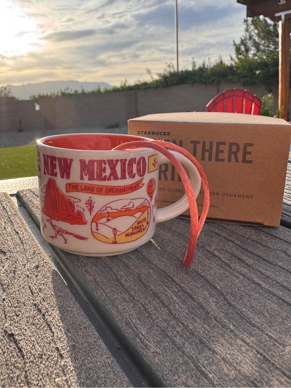 Starbucks Been There New Mexico Ornament